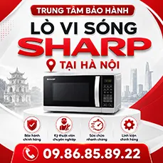 Trung Tâm Bảo Hành Lò Vi Sóng Sharp Tại Hà Nội